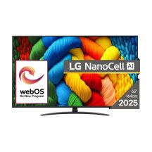 Telewizor LG NanoCell 65NANO81A3A 65'' 4K Ultra HD WebOS Dolby Digital DVB-T2 Czarny