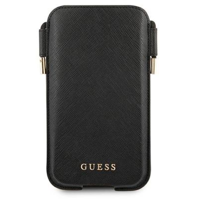 2. Torebka Guess Saffiano - czarna