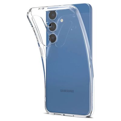 7. Etui Spigen Liquid Crystal na Samsung Galaxy S25+ - przezroczyste