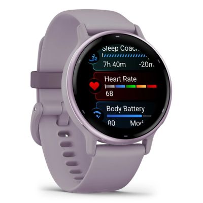 11. Zegarek Garmin Vivoactive 5 42mm Fioletowy