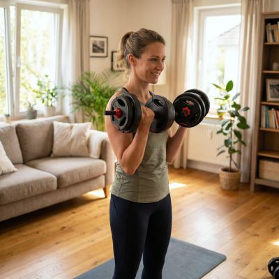 6. BODY SCULPTURE HANTEL REGULOWANY BW 752H 10KG