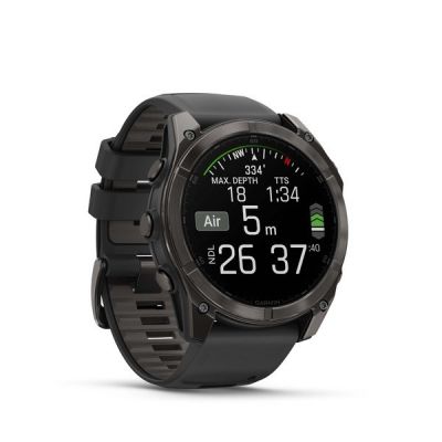 22. Zegarek Garmin Fenix 8 51mm Czarny