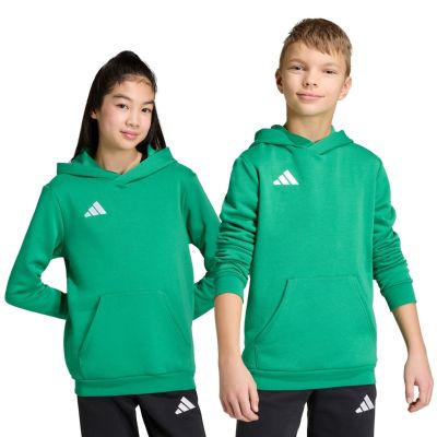 9. Bluza dla dzieci adidas Entrada 26 Hoody zielona JZ6563