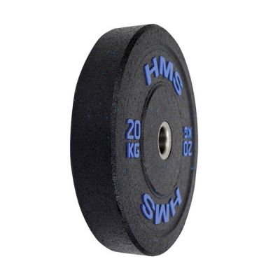 7. Talerz olimpijski HMS BLUE BUMPER 20 kg HTBR20 
