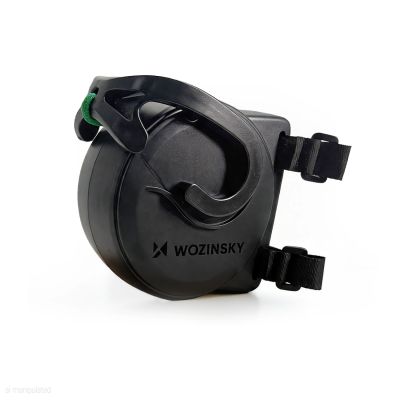 Linka holownicza Wozinsky WLH-K2 do roweru dziecięcego 2.6 m samozwijalna - czarna
