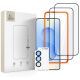 Szkło hartowane Tech-Protect Easy Set+ 3-Pack na Samsung Galaxy S26 - czarne