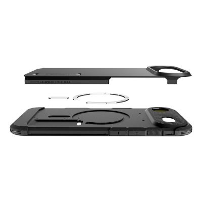 7. Etui Spigen Tough Armor "T" MagSafe na iPhone 17 Air - czarne