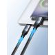 8. Kabel Joyroom Speedy Series S-A21 2w1 USB-C - USB-C / USB-C 100W 1.5m - czarny