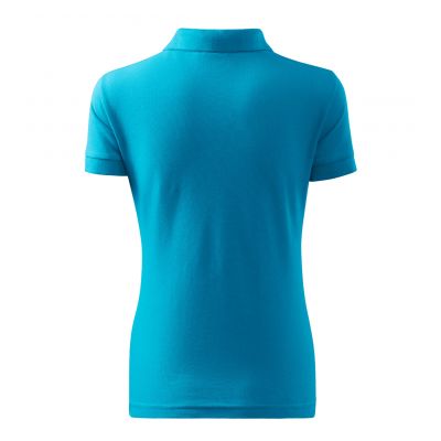 3. Koszulka polo Malfini Cotton W MLI-21344 turkus