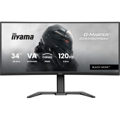 13. Monitor IIYAMA 86,4 cm (34") GCB3482WQSU-B1 21:9 2xHDMi+DP+USB-C Curv