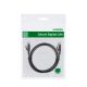 5. Kabel Ugreen NW102 50172 płaski sieciowy LAN Ethernet Cat. 6 0.5m - czarny