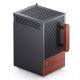 9. Obudowa Jonsbo T6, Mini-Tower, Mini-ITX, Tempered Glass, Holz - czarna