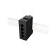 6. LANBERG SWITCH POE EXTENDER 1XIN 3XOUT 100MB FAST ETHERNET DIN RAIL 30W