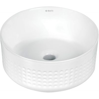 Umywalka ceramiczna nablatowa asymetryczna
