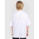 2. T-shirt oversize z nadrukiem chłopięcy 4F 4FJRAW25TTSHM3062-10S