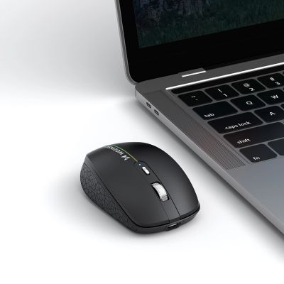 6. Mysz bezprzewodowa Wozinsky WMGK-1132 podświetlana RGB - czarna