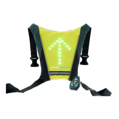 3. Skateflash Reflective vest Kamizelka Czarny, Zielony Nylon Jeden rozmiar Rowerowa