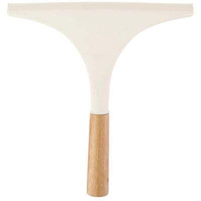 3. ŚCIĄGACZKA WODY Z SZYB I LUSTER Z RĄCZKĄ BAMBUSOWĄ ALPINA