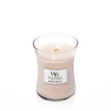 Świeca średnia VANILLA & SEA SALT WOODWICK