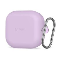 Etui Tech-Protect Silicone Hook na Samsung Galaxy Buds 4 / 4 Pro - fioletowe