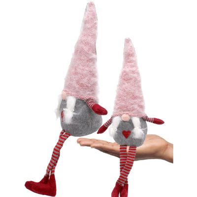 17. PANI SKRZAT Z PUCHATĄ CZAPĄ 45+36CM