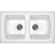 Zlewozmywak ceramiczny 2-komorowy ZCL_620N 5908212037836