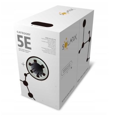 4. Kabel instalacyjny Solarix CAT5E UTP PE FC