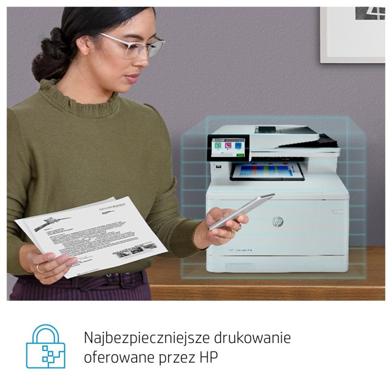 97. HP Color LaserJet Enterprise MFP M480f