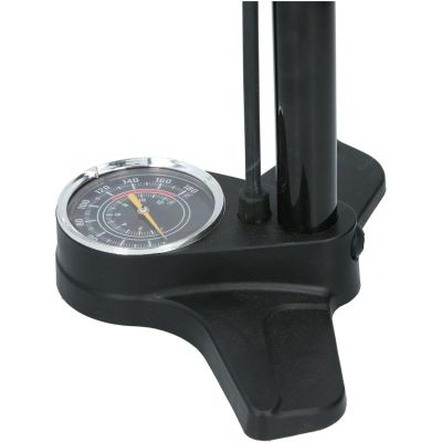16. POMPKA WARSZTATOWO ROWEROWA 180PSI (12BAR) Z MANOMETREM XQMAX PRO