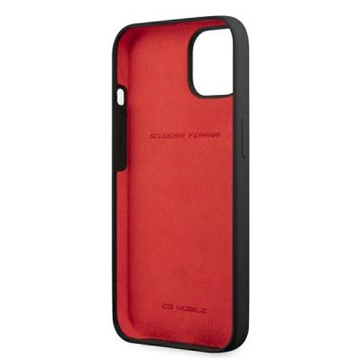 7. Etui Ferrari Silicone na iPhone 13 mini - czarne