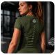 2. Rashguard damski ARMY GREEN COMBATWEAR | DBX Bushido