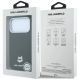 8. Etui Karl Lagerfeld Grained Choupette Head Metal MagSafe na iPhone 17 Pro Max / 18 Pro Max - czarne
