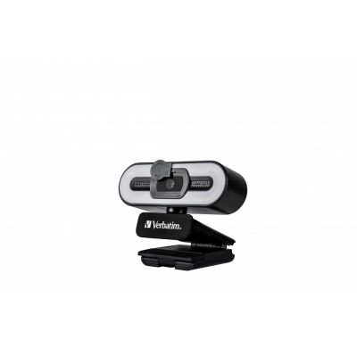 2. Verbatim 49579 kamera internetowa 1920 x 1080 px USB 2.0 Czarny
