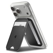 Magnetyczny portfel Spigen Slim Fold Tripod Wallet S314-2 MagSafe na telefon - czarny