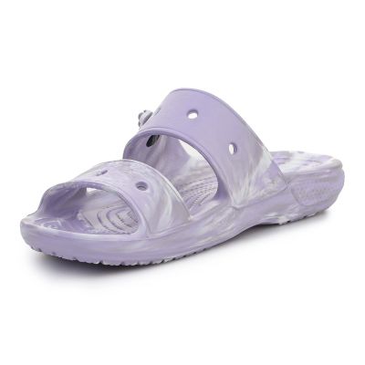 4. Klapki Crocs Classic Marrbled Sandal W 207701-5PT