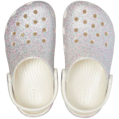 8. Klapki Crocs Classic Glitter Clog Jr 205441 159