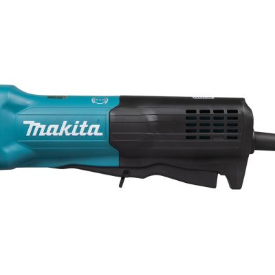 9. MAKITA SZLIFIERKA KĄT.125mm  GA5093X01 1900W WŁĄCZNIK ŁOPATKOWY, REG.OBR., HAMULEC