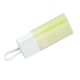 6. Powerbank Baseus Popsicle 5200mAh 20W z wbudowanym kablem Lightning (+ biały kabel Baseus Simple USB-C - USB-C 60W/20V/3A/30cm) - biało-zielony