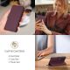 4. Etui Tech-Protect Wallet na Xiaomi Redmi Note 15 Pro 5G - bordowe