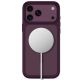4. Etui Tech-Protect Magmat Magsafe CC na iPhone 18 Pro / 17 Pro - burgundowe matowe