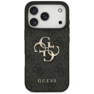 3. Etui Guess 4G Big Logo na iPhone 17 Pro / 18 Pro  - czarne