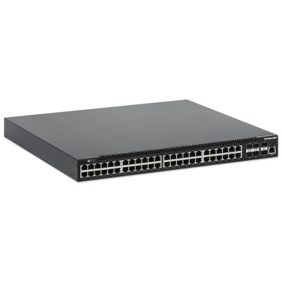 2. Intellinet 562041 przełącznik sieciowy Zarządzany L3 Gigabit Ethernet (10/100/1000) Obsługa PoE Czarny