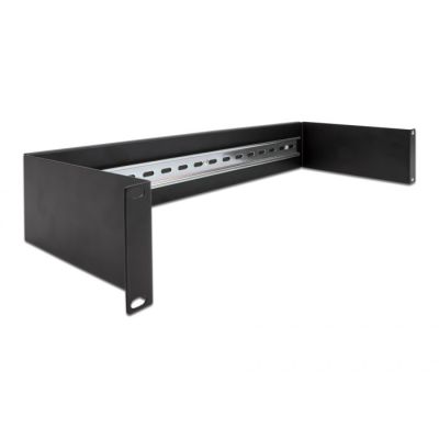 2. DeLOCK Panel na szynę DIN 19” 2U, czarny