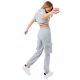 2. Dres Justhype Sweat Crop T-Shirt-Cargo Joggers W LABON004