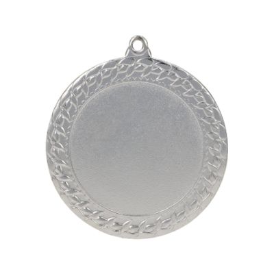 6. Medal srebrny ogólny z miejscem na emblemat 50 mm - medal stalowy