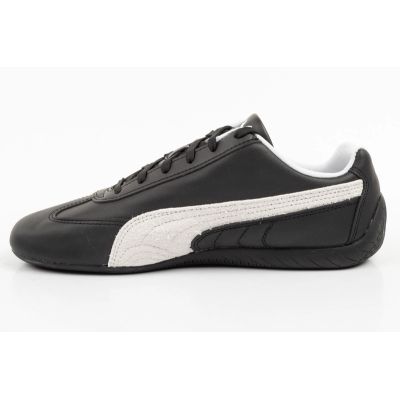 3. Puma buty męskie sportowe Speedcat czarne skórzane modne sneakersy