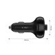 3. Ładowarka samochodowa Tech-Protect CC06 3-porty PD72W z transmiterem - czarna