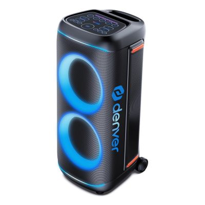 7. Denver BPS-470 Głośnik imprezowy Czarny 200 W