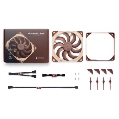 10. Wentylator NOCTUA 140mm NF-A14x25 G2 PWM