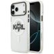 Etui Karl Lagerfeld IML Karl Sketch Logo MagSafe do iPhone 17 Pro Max - przezroczyste
